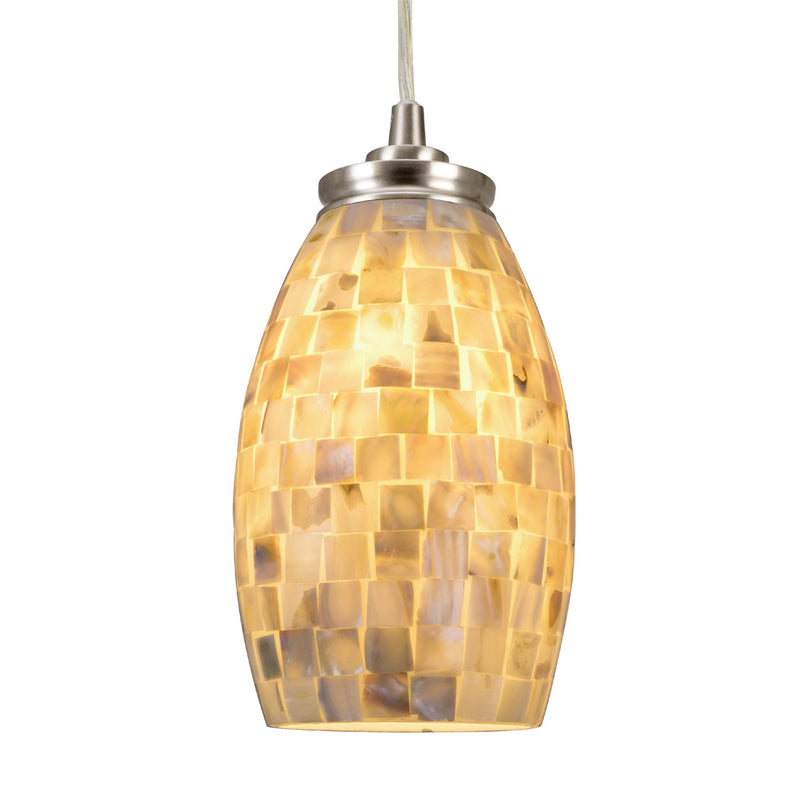 Coast 9" Modern Oval Mini Pendant Light