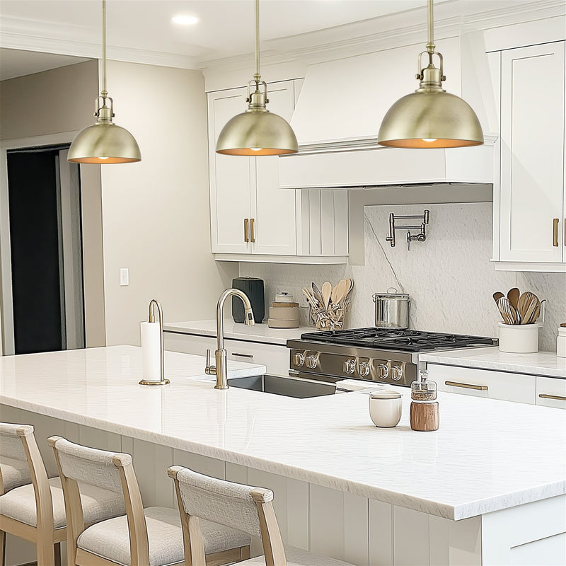 Belle 9" Contemporary Industrial Pendant Light