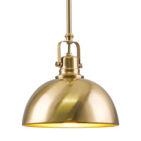 Belle 9" Contemporary Industrial Pendant Light