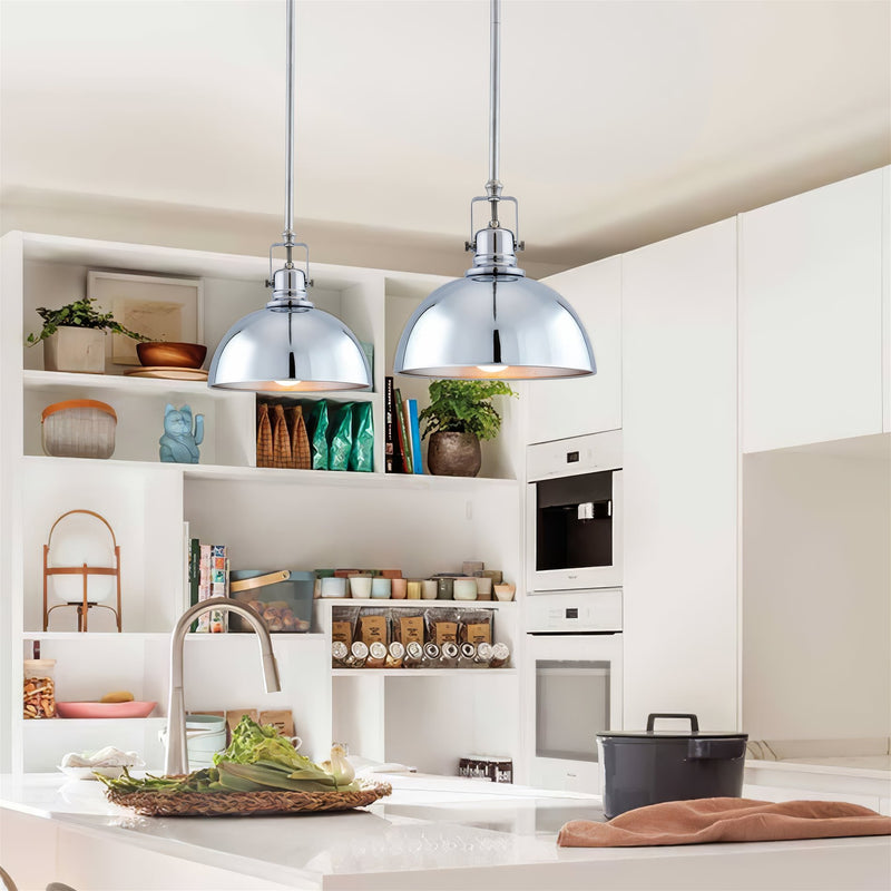 Belle 9" Modern Industrial Pendant Light