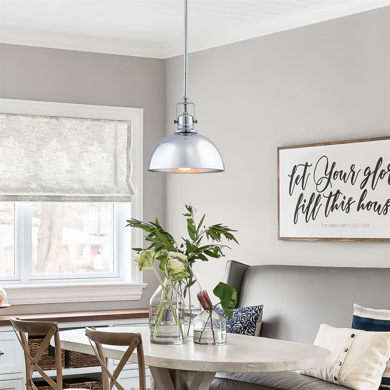 Belle 9" Modern Industrial Pendant Light