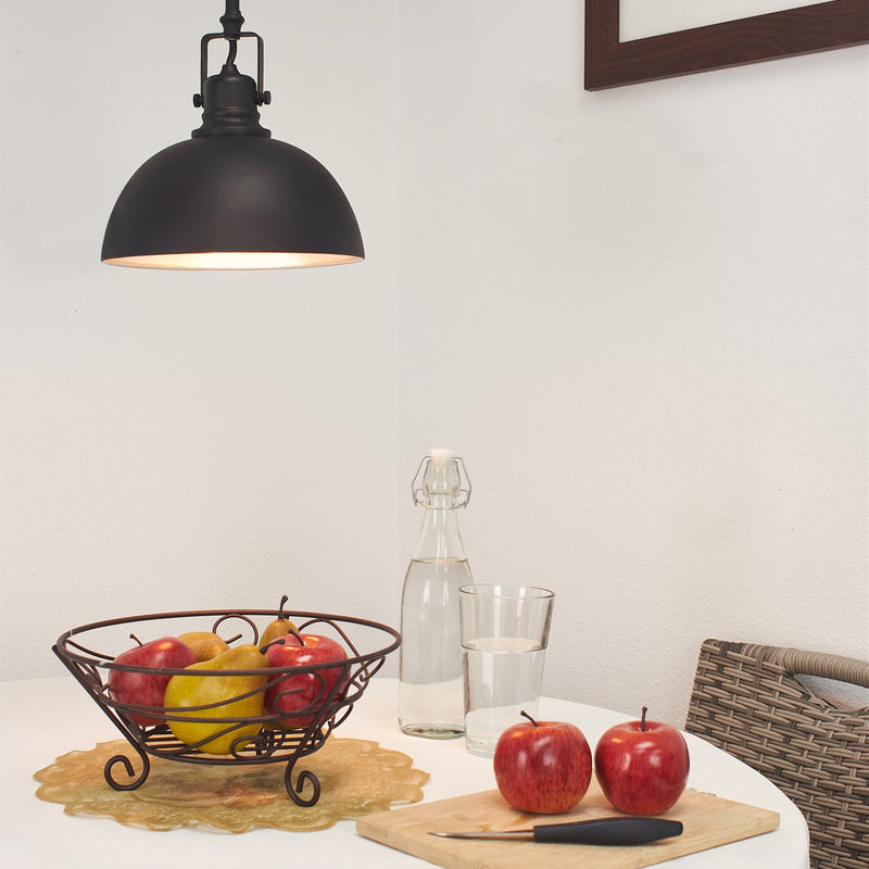 Belle 9" Contemporary Industrial Pendant Light