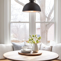 Belle 9" Contemporary Industrial Pendant Light