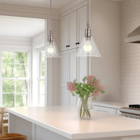 Emma 14" Modern Farmhouse Large Pendant Light