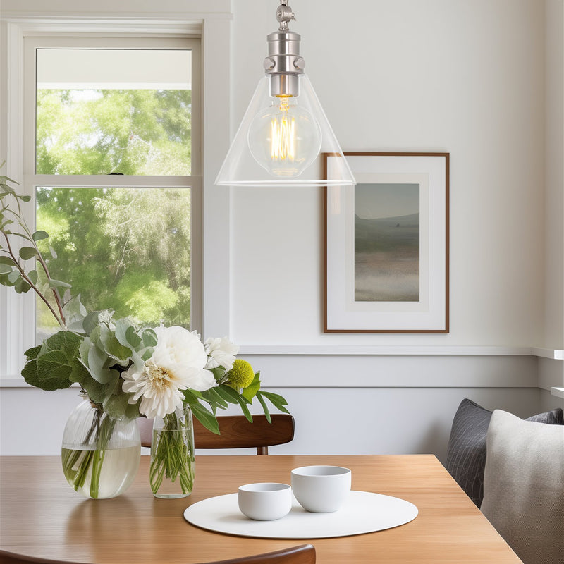 Emma 14" Modern Farmhouse Large Pendant Light