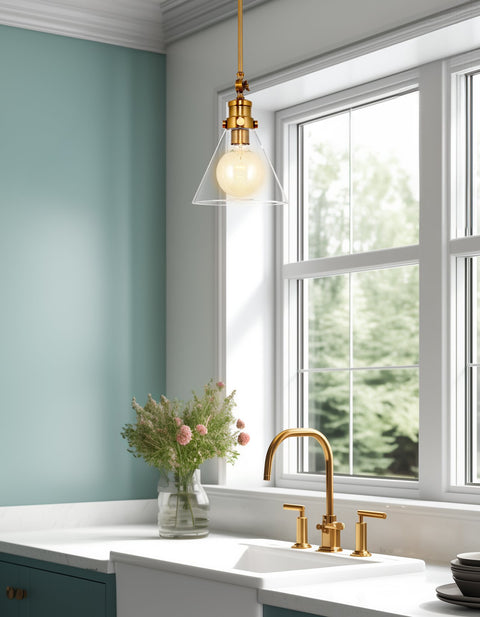 Emma 14" Modern Farmhouse Large Pendant Light