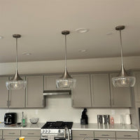 Ava 13" Modern Industrial Schoolhouse Pendant Light