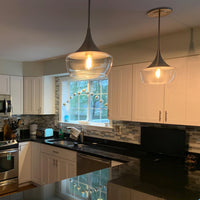 Ava 13" Modern Industrial Schoolhouse Pendant Light