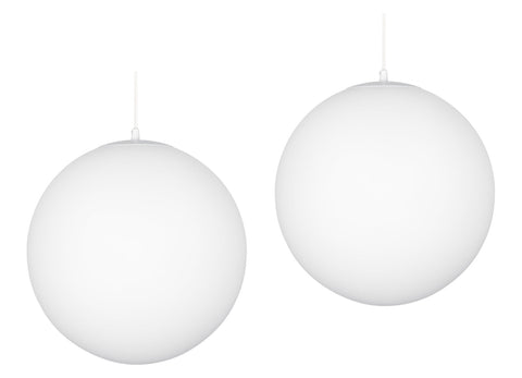 Ceres 12" Mid-Century Modern Hanging Orb Pendant Light