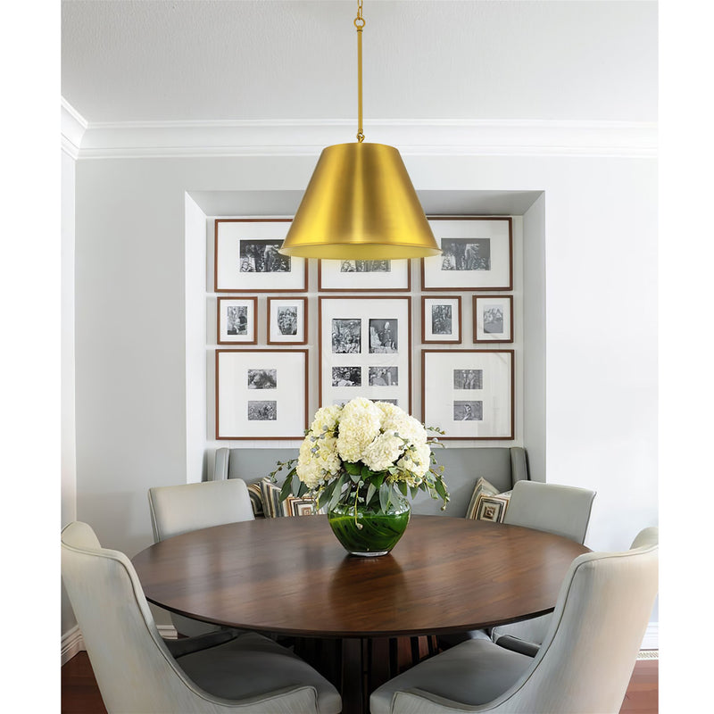 Vida 18" Modern Industrial Pendant Light