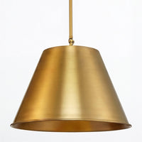 Vida 18" Modern Industrial Pendant Light
