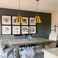 Vida 12" Modern Industrial Pendant Light