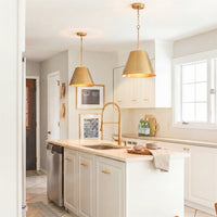 Vida 12" Modern Industrial Pendant Light