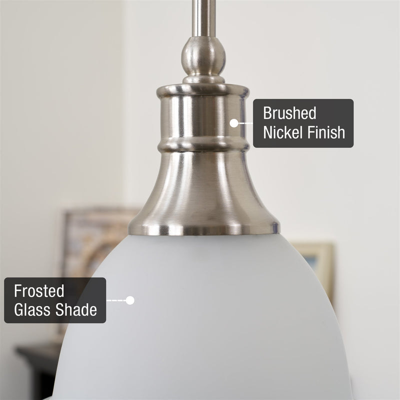 Ellie 8" Adjustable Mini Pendant Light