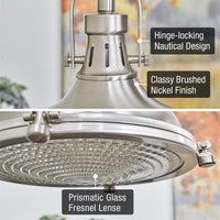 Beacon 11" Industrial Farmhouse Pendant Light