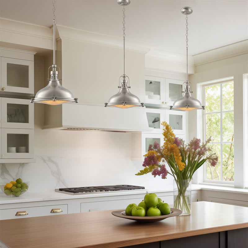 Beacon 11" Industrial Farmhouse Pendant Light