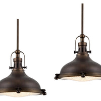 Beacon 11" Industrial Farmhouse / Nautical Pendant Light