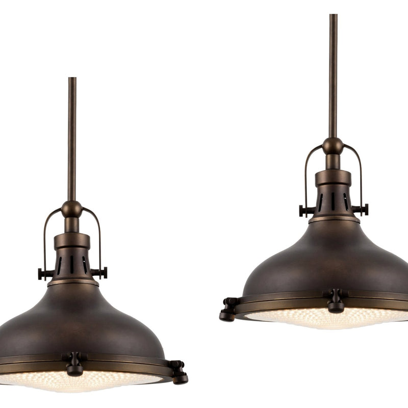 Beacon 11" Industrial Farmhouse / Nautical Pendant Light