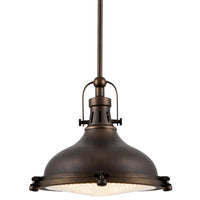 Beacon 11" Industrial Farmhouse / Nautical Pendant Light