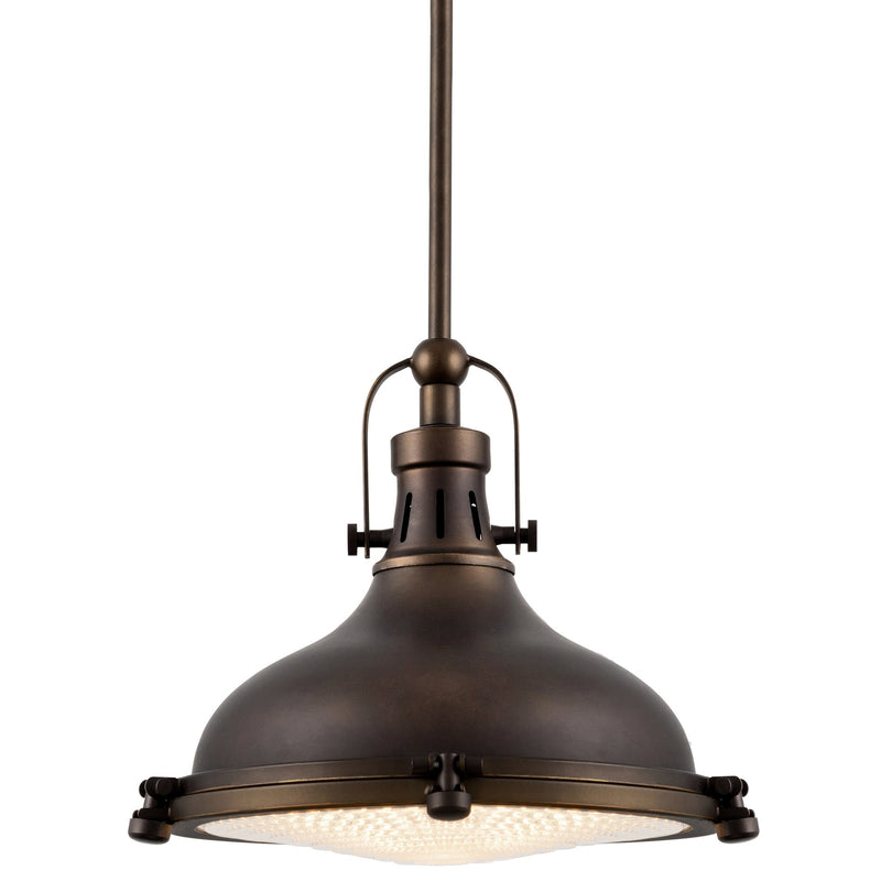 Beacon 11" Industrial Farmhouse / Nautical Pendant Light
