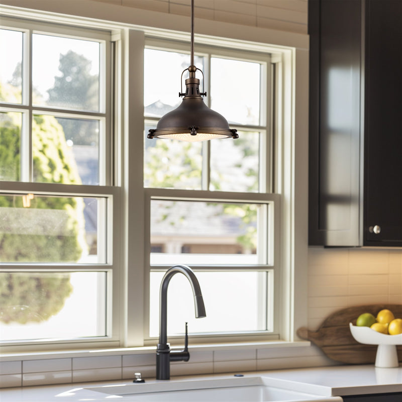 Beacon 11" Industrial Farmhouse / Nautical Pendant Light