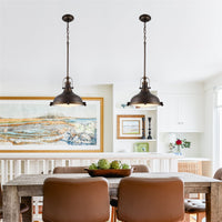 Beacon 11" Industrial Farmhouse / Nautical Pendant Light