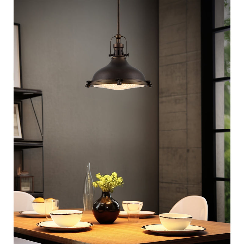 Beacon 11" Industrial Farmhouse / Nautical Pendant Light