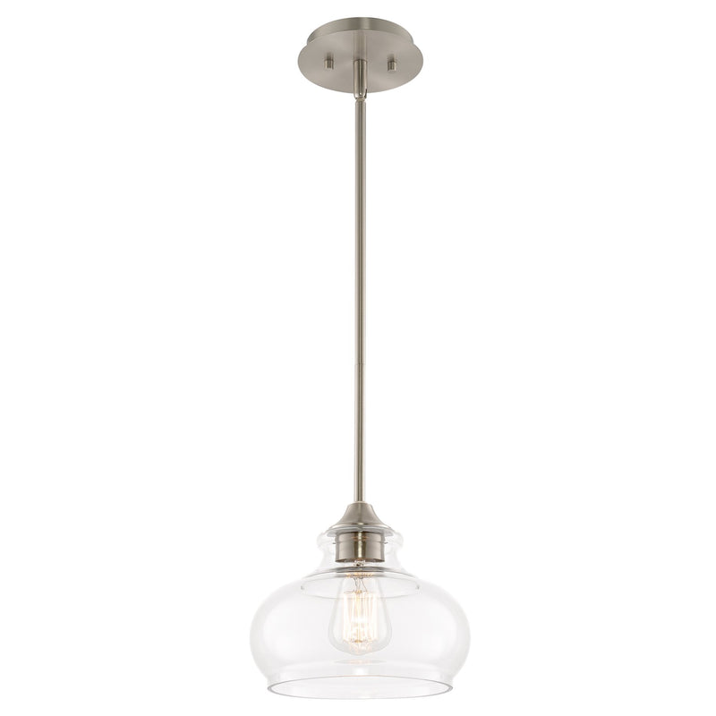 Harlow 9" Modern Industrial Farmhouse / Schoolhouse / Rustic Pendant Light