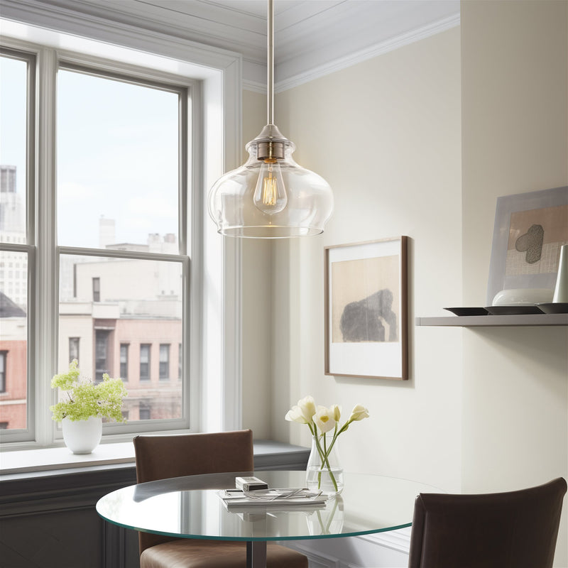 Harlow 9" Modern Industrial Farmhouse / Schoolhouse / Rustic Pendant Light