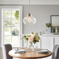 Harlow 9" Modern Industrial Farmhouse / Schoolhouse / Rustic Pendant Light