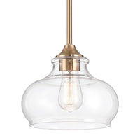 Harlow 9" Modern Industrial Farmhouse / Schoolhouse / Rustic Pendant Light