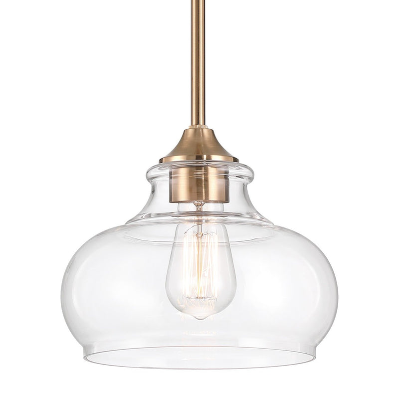 Harlow 9" Modern Industrial Farmhouse / Schoolhouse / Rustic Pendant Light