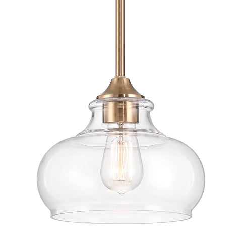 Harlow 9" Modern Industrial Farmhouse / Schoolhouse / Rustic Pendant Light
