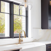 Harlow 9" Modern Industrial Farmhouse / Schoolhouse / Rustic Pendant Light