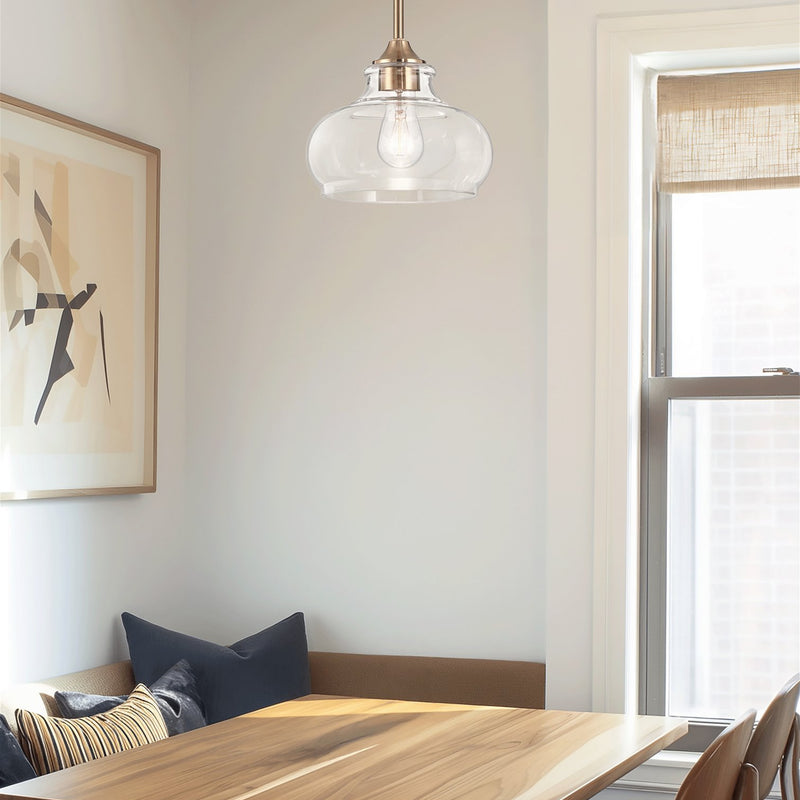 Harlow 9" Modern Industrial Farmhouse / Schoolhouse / Rustic Pendant Light