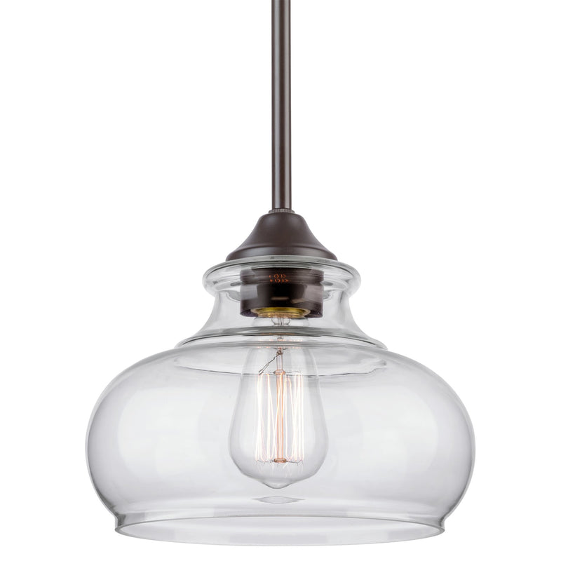 Harlow 9" Modern Industrial Farmhouse Pendant Light