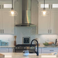 Harlow 9" Modern Industrial Farmhouse Pendant Light