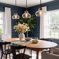 Harlow 9" Modern Industrial Farmhouse Pendant Light