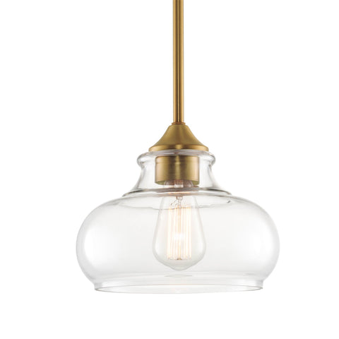 Harlow 9" Modern Industrial Farmhouse / Schoolhouse / Rustic Pendant Light