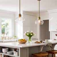 Harlow 9" Modern Industrial Farmhouse / Schoolhouse / Rustic Pendant Light