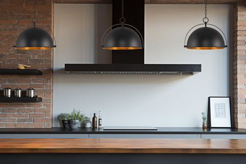 Sulis 15" Modern Industrial Pendant Light
