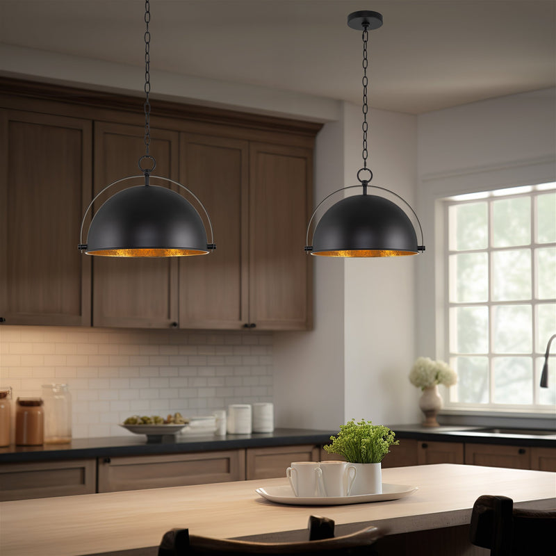 Sulis 15" Modern Industrial Pendant Light