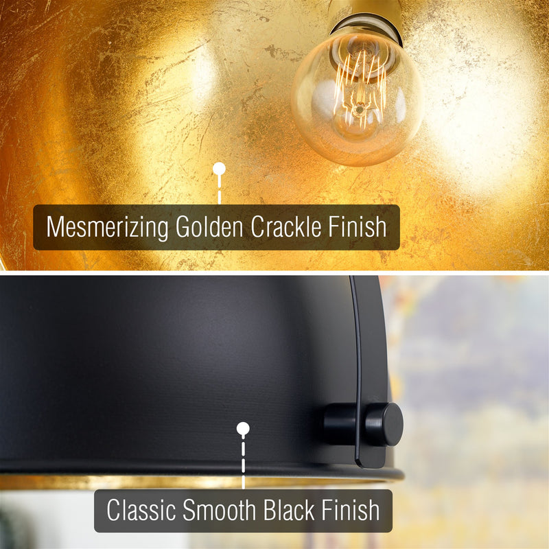 Sulis 15" Modern Industrial Pendant Light