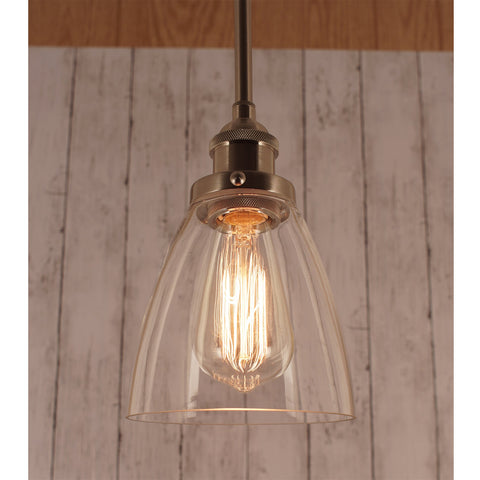 Porter 8" Vintage Industrial Pendant Light