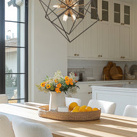 Berkshire 27" 9-Light Mid Century Modern Foyer Geometric Pendant Light