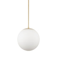 Ceres 12"  Mid-Century Modern Hanging Orb Pendant Light