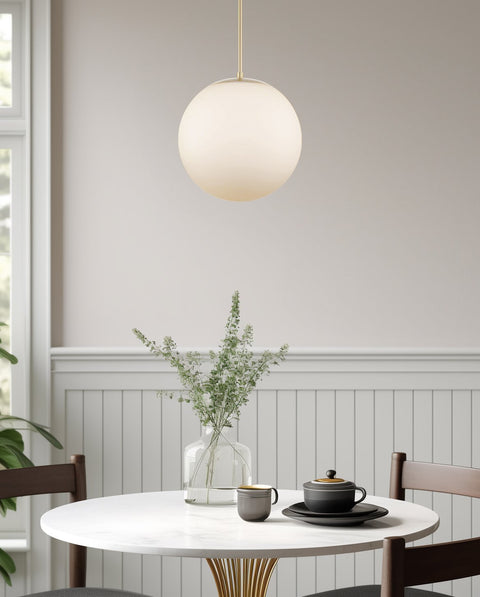 Ceres 14"  Mid-Century Modern Hanging Orb Pendant Light
