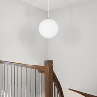 Ceres 14" Mid-Century Modern Hanging Orb Pendant Light