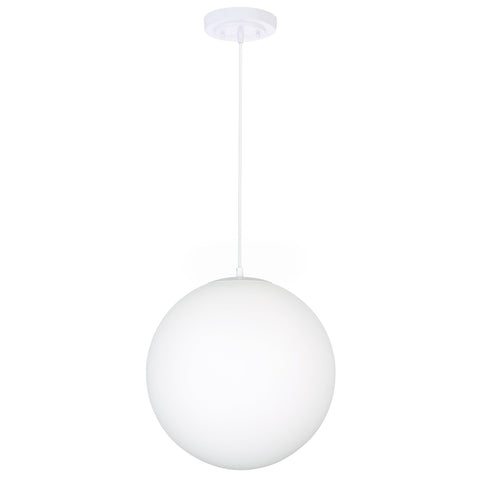 Ceres 14" Mid-Century Modern Hanging Orb Pendant Light
