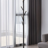 Addison 68" Modern 6 Hook Free Standing Metal Coat Rack, Oil-Rubbed Bronze